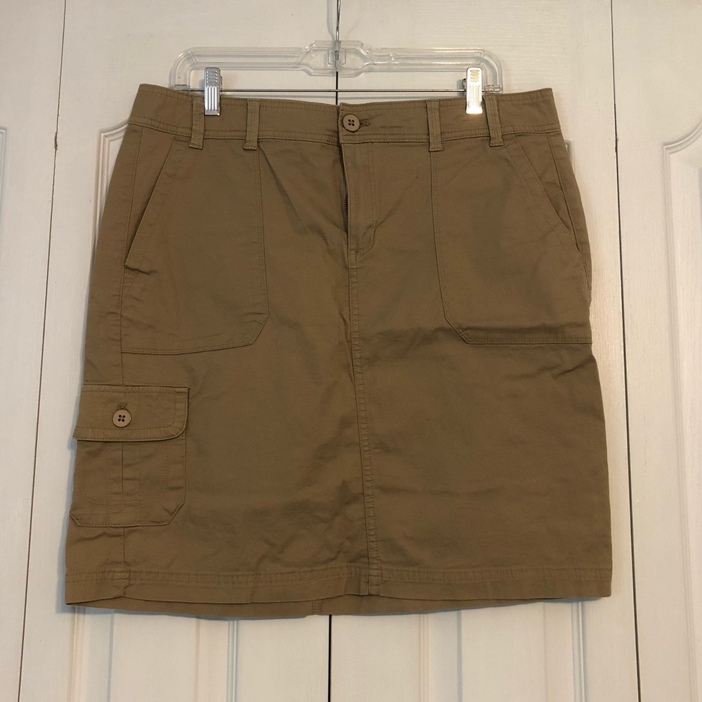 IZOD khaki skirt